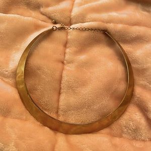 Ardene Gold choker costume jewelry